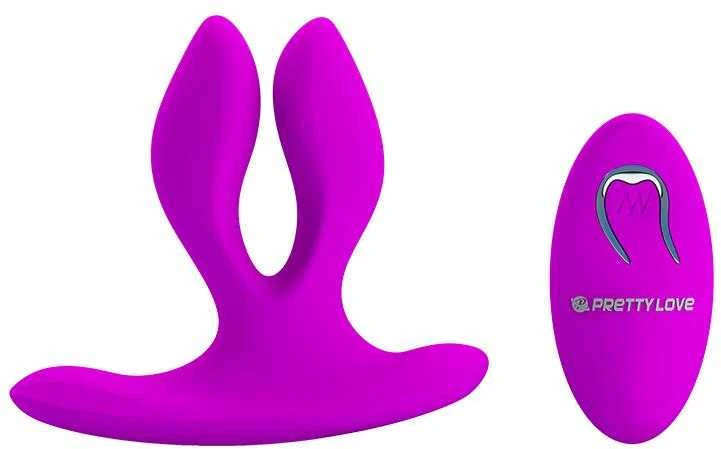Pretty Love Dvigubas analinis makšties vibratorius g-spot 12 režimas