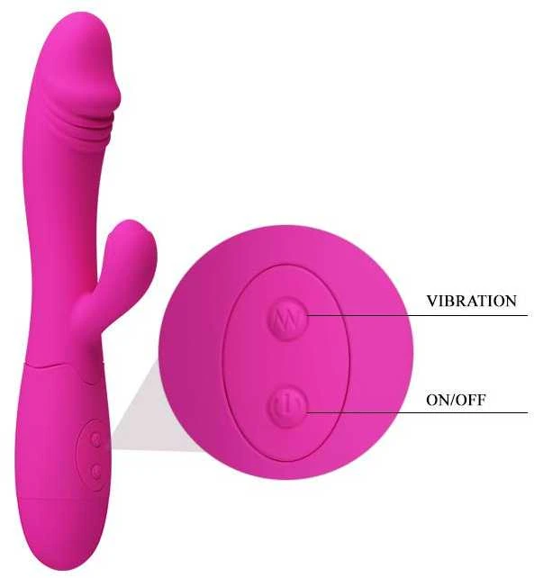 LYBAILE Pretty Love Snappy Vibrator Rožinė