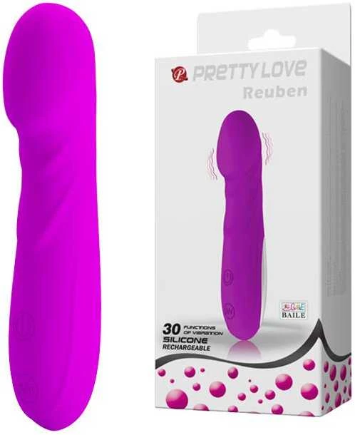 „Pretty Love Slim Classic“ vibratorius universalus, 30 režimų, 14 cm