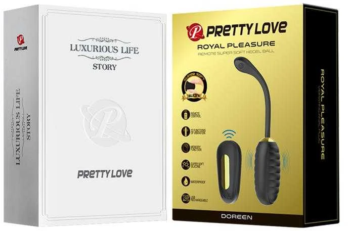 Pretty Love Smart LYBAILE Pretty Love Doreen nuotolinio valdymo pultelis vibruojantis meilės kiaušinis