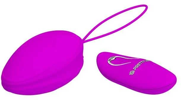 Pretty Love Stimuliuojantis kiaušinį su pultu Kegel pratimai seksas