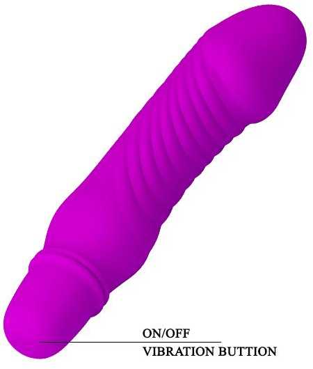 Pretty Love Universalus rankinis vibratorius, unisex masažuoklis, 13 cm