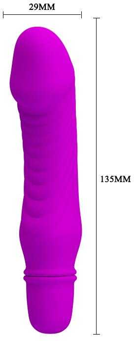 Pretty Love Universalus rankinis vibratorius, unisex masažuoklis, 13 cm