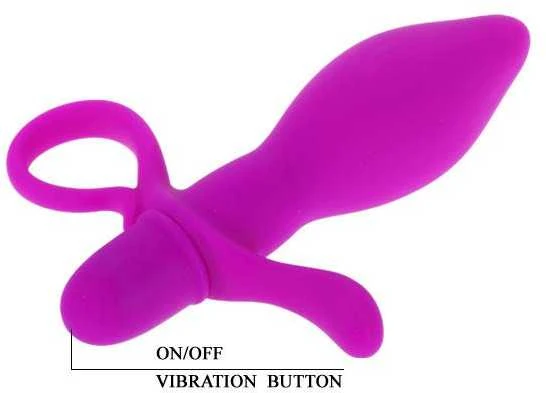 Pretty Love Flirtation „Pretty Love“ universalus vibruojantis analinis vaginalinis kamštis, 13 cm