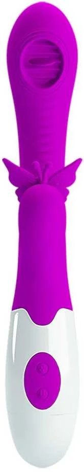 LYBAILE Pretty Love Moth Clitoris Vibrator Violetinė