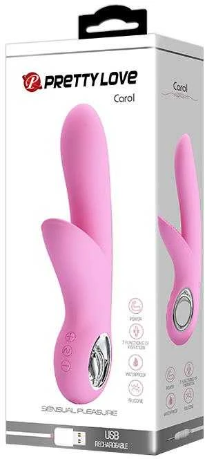 Pretty Love Vibrator daugiafunkcinis su klitorio masažuoklis 19c