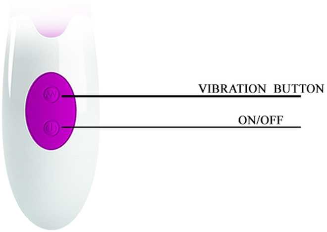 LYBAILE Pretty Love Butterfly Kiss Vibrator Rožinė