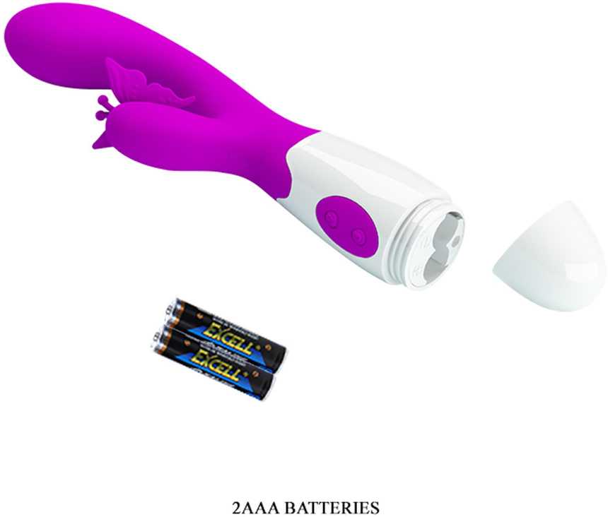 LYBAILE Pretty Love Butterfly Kiss Vibrator Rožinė