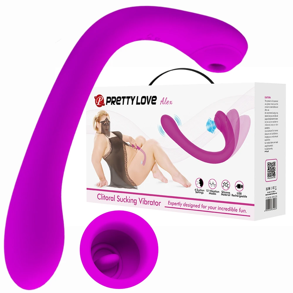LYBAILE Pretty Love Alex Klitorinis Čiulpimas Cibracija Violetinė