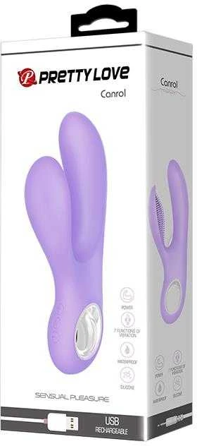 Pretty Love Vibratorius, skirtas g taško klitorio masažuokliui 17 cm USB