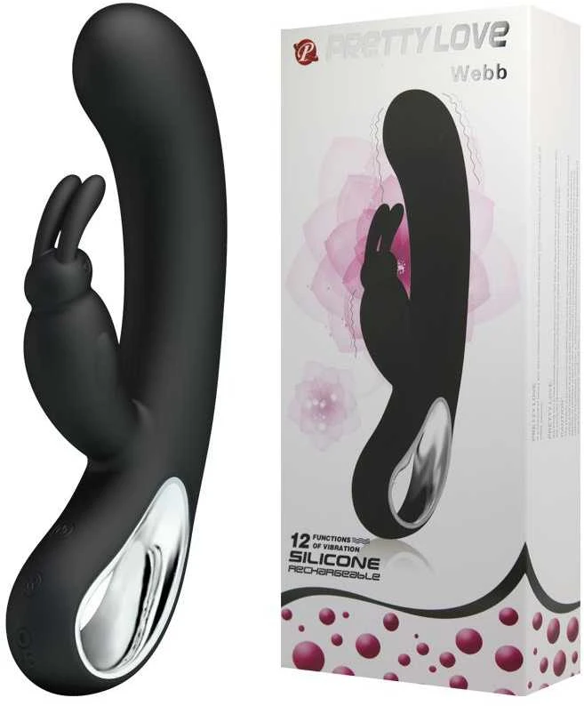 PRETTY LOVE - WEBB, Juodas, USB, 12 funkcija