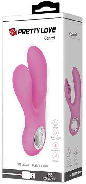 Pretty Love Vibratorius, skirtas g taško klitorio masažuokliui 17 cm USB