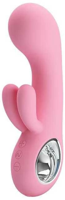 Vibratorius „Pretty Love“, skirtas g taškui ir klitoriui, USB, 7 režimai, 15 cm