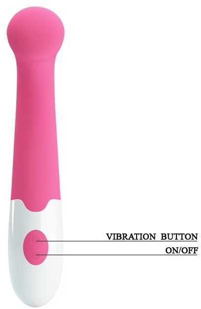 Pretty Love Flirtation LYBAILE Pretty Love Charles-Silicone Vibrator, 30 fun. vibr. Rožinė