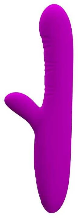 Vibratorius Pretty Love Bunny skirtas seksui G taške, 12 režimų, 22cm