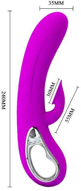 PRETTY LOVE - NICOLA 12 FUNCTION SUCKING AND VIBRATING