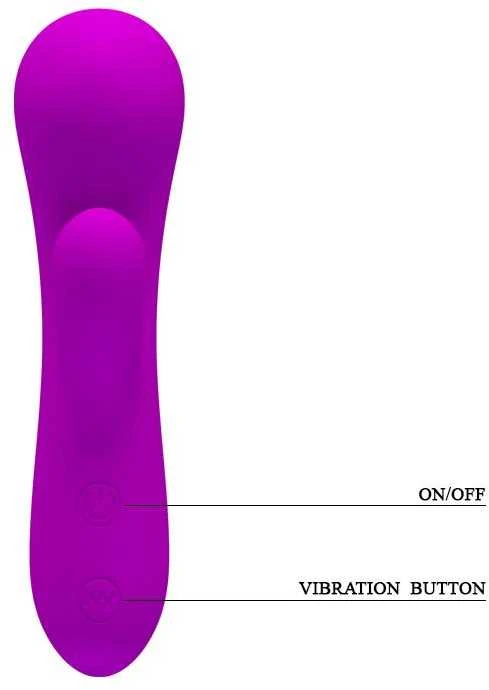 Pretty Love Vibrator triušio klitorio g taškas 30 režimų 13cm