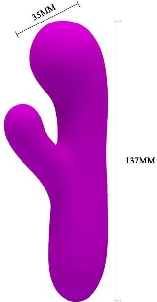 Pretty Love Vibrator triušio klitorio g taškas 30 režimų 13cm