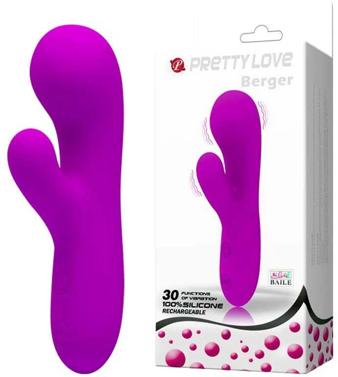Pretty Love Vibrator triušio klitorio g taškas 30 režimų 13cm