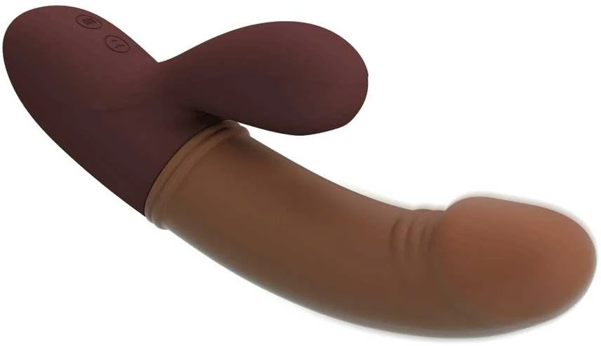 Pretty Love Flirtation „Pretty Love Air Rabbit“ vibratorius su klitorio masažuokliu, G taško stimuliatoriumi ir USB