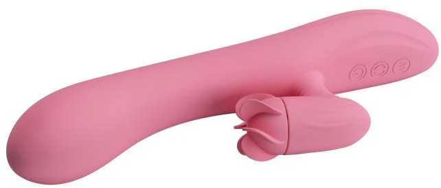 Triušio rotacinis klitorio masažuoklis Pretty Love Vibrator