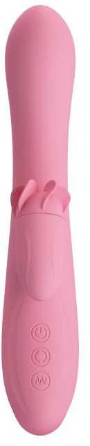 Triušio rotacinis klitorio masažuoklis Pretty Love Vibrator