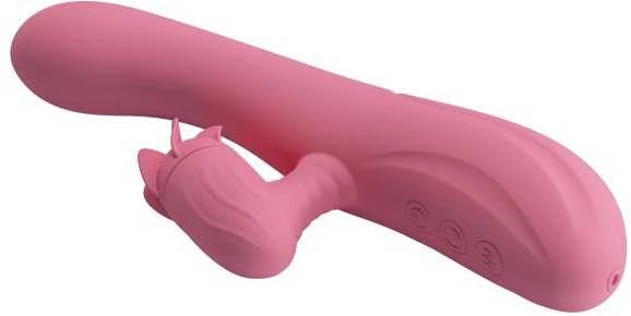 Triušio rotacinis klitorio masažuoklis Pretty Love Vibrator