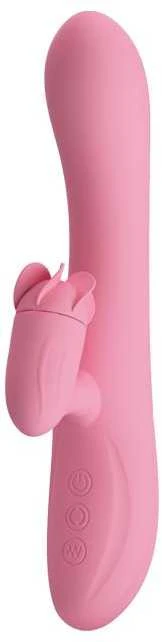 Triušio rotacinis klitorio masažuoklis Pretty Love Vibrator