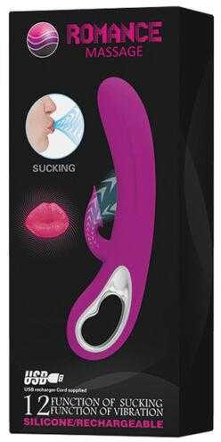 Pretty Love LYBAILE Romantic Massage Sucking Vibrator Light Rožinė
