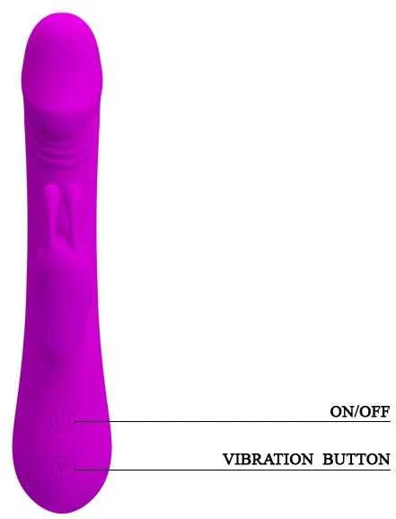 Pretty Love Flirtation Pretty Love Vibrator su klitorio masažuoklis 30 režimų 21cm seksas
