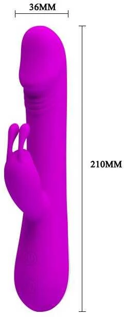Pretty Love Flirtation Pretty Love Vibrator su klitorio masažuoklis 30 režimų 21cm seksas