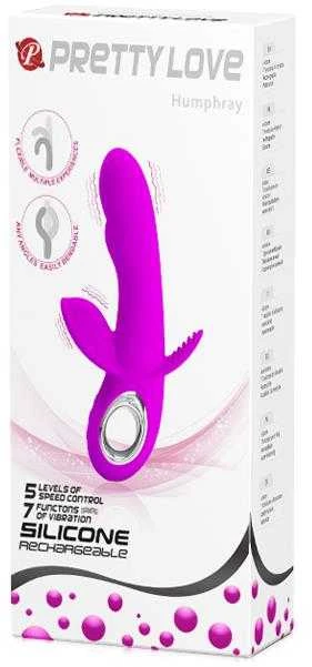 Pretty Love Vibratorius su analinio klitorio stimuliatoriumi 35 režimu