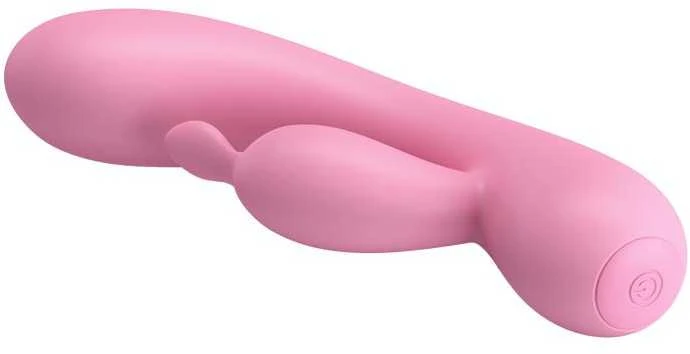 „Pretty Love“ vibratorius su klitorio stimuliatoriumi, 16 cm, 12 režimų