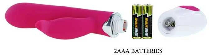 LYBAILE Pretty Love Felix-Silicone Vibrator, 30 fun. vibr. Rožinė