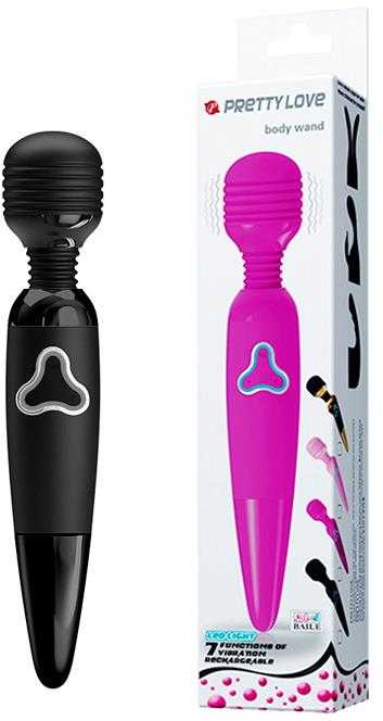 LYBAILE Pretty Love Body Wand vibracija Juodas