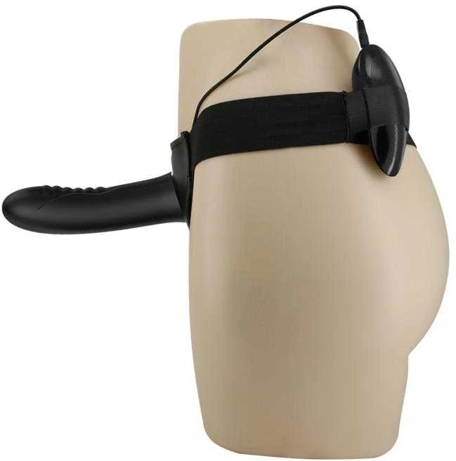 LYBAILE Pretty Love Myron 7,2 colių vibro dirželis ant Flesh