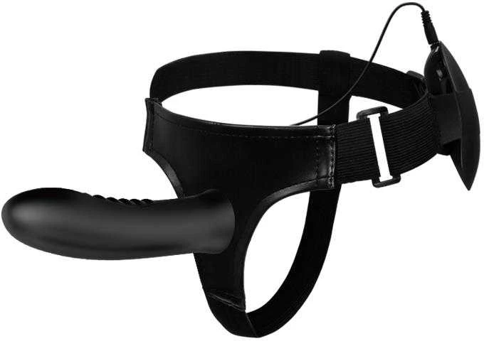 LYBAILE Pretty Love Myron 7,2 colių vibro dirželis ant Flesh