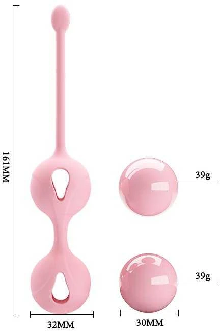 Pretty Love Vibrating Geisha Kegel orgazmo kamuoliukai