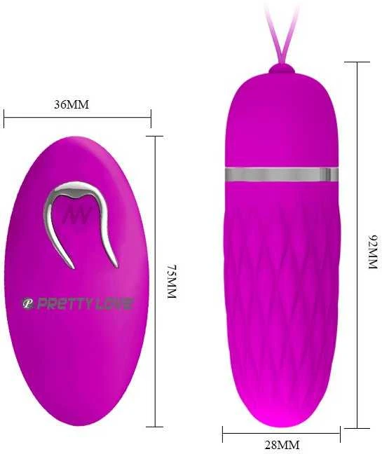 LYBAILE Pretty Love Dawn Remote Egg Rožinė