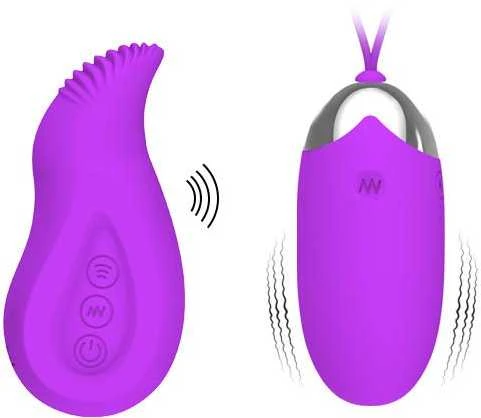 Pretty Love Vibrating kiaušinių nuotolinio valdymo pultelis klitorio masažuoklis 12 režimų