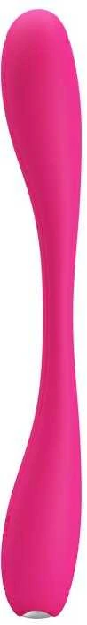 Pretty Love Bendable vibratorius dvigubas g taško klitoris 17cm
