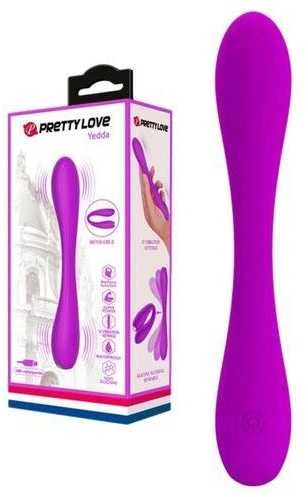 Pretty Love Smart Pretty Love Bendable vibratorius dvigubas g taško klitoris 17cm