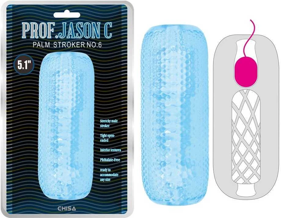 Profjason C CHISA Palm Stroker No.6-Mėlyna