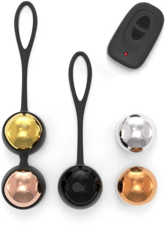Marc Dorcel Training Balls geišos kamuoliukai 5vnt.