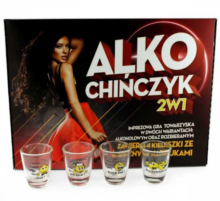 PropaGanda Alko Chinese 2 gėrimų žaidimų vakarėlių taurės