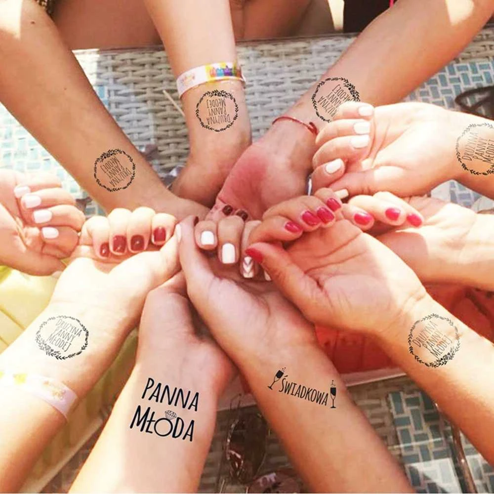 PropaGanda Rinkinys mergvakario tatuiruotės 12 vnt