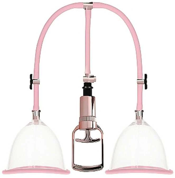 Shots Pumped Breast Simp Set Medium - Rose Gold