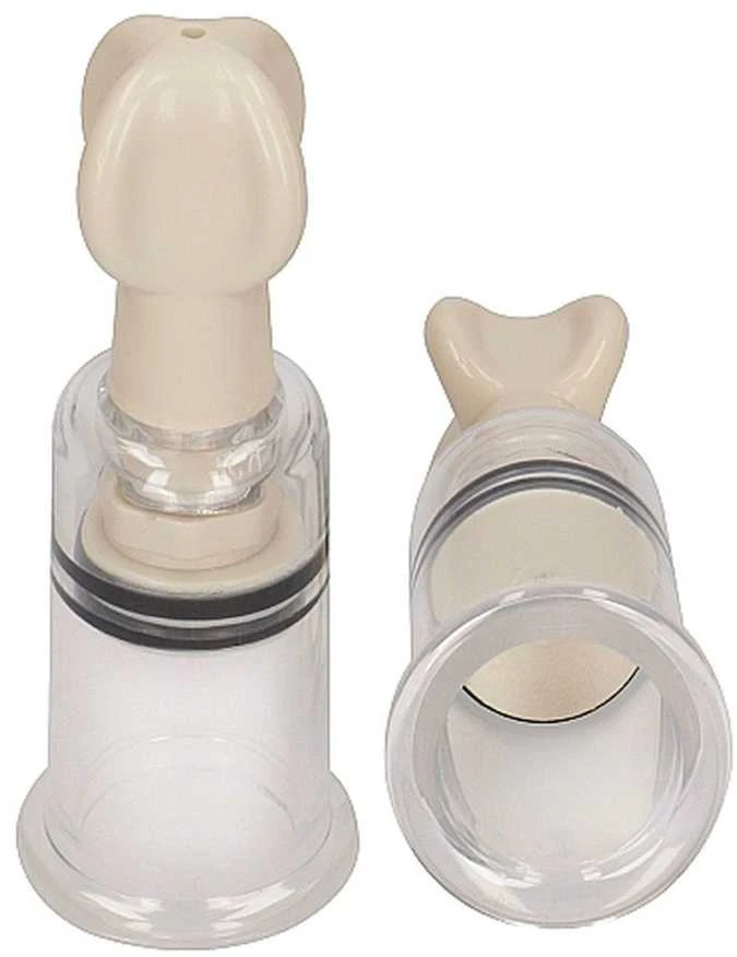 Pumped By Shots Siurbiamasis nipelio siurbimo rinkinys mažas – skaidrus