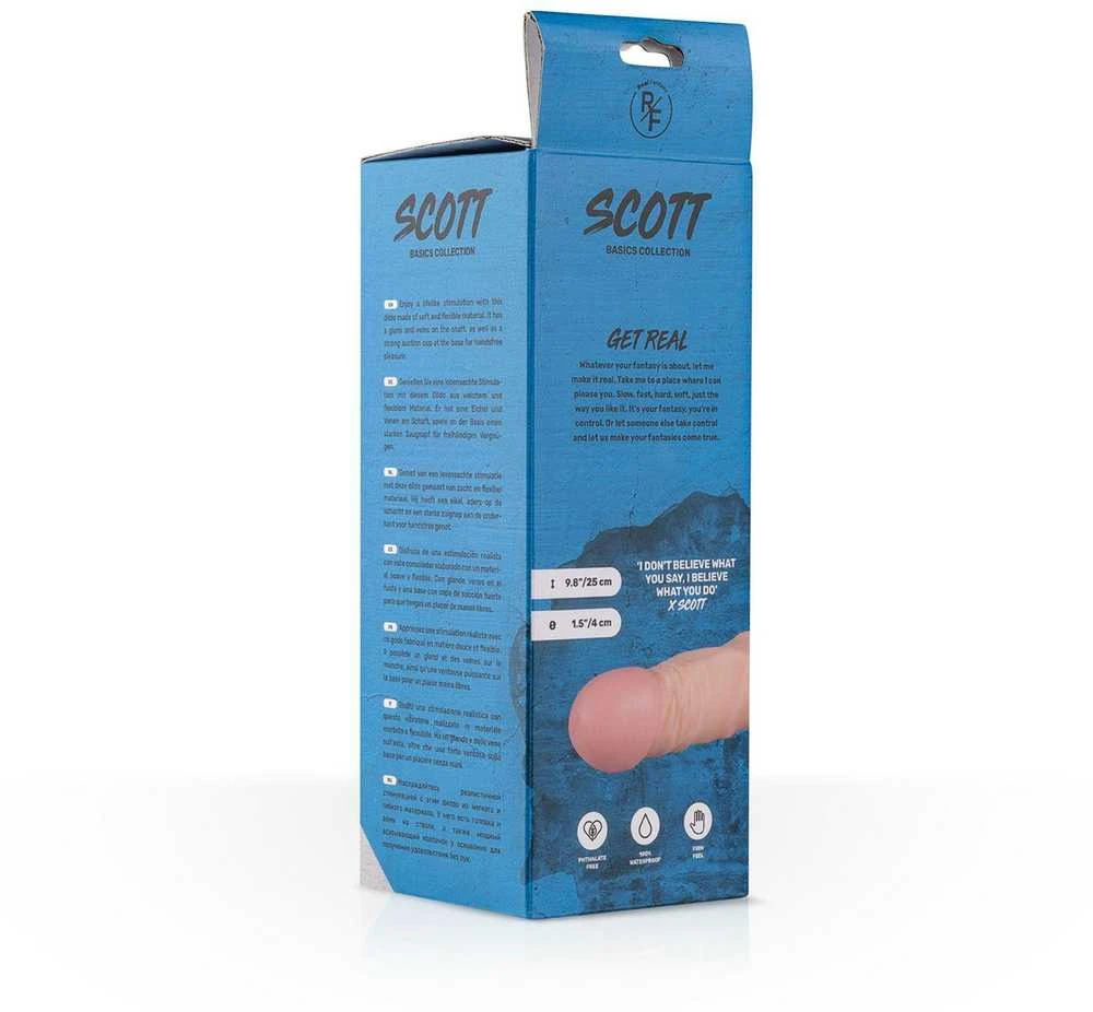 Real Fantasy Tikras fantastinis Scott Realistinis dildo