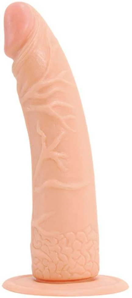 Real Rapture Dildo varpos su stipriu siurbtuku realus 20cm